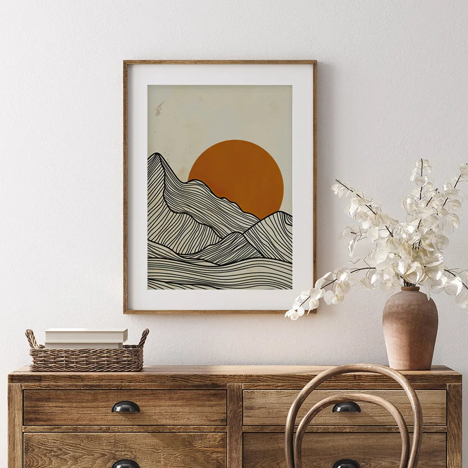 Quadros Decorativos Abstratos – Conjunto com 3 Telas para Sala Moderna