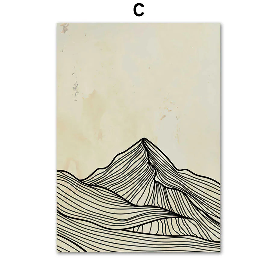 Quadros Decorativos Abstratos – Conjunto com 3 Telas para Sala Moderna