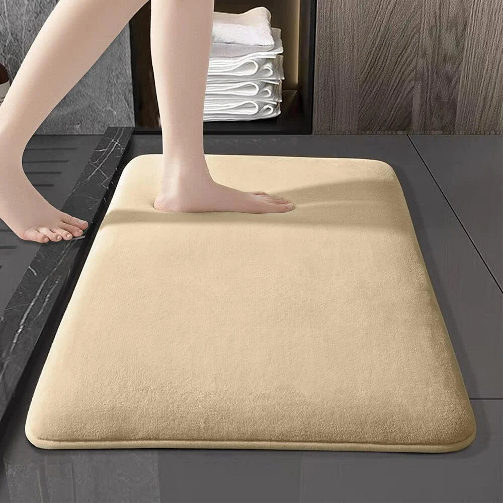 Tapete Super Absorvente para Banheiro – Antiderrapante e Secagem Rápida