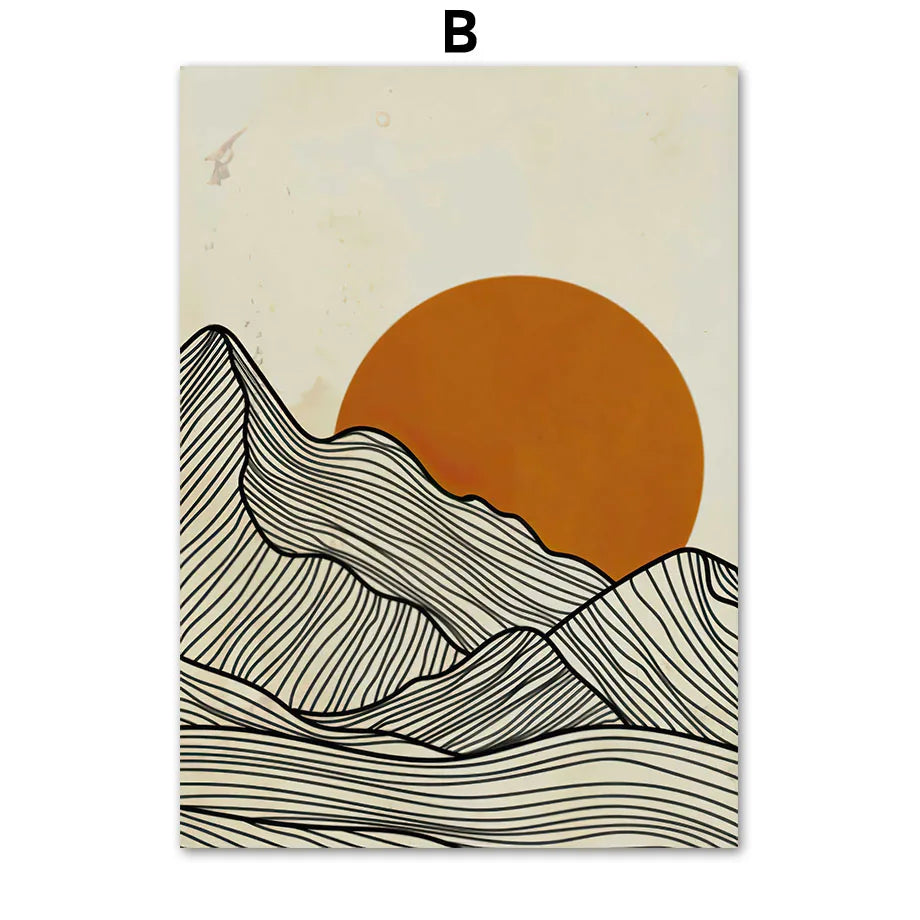 Quadros Decorativos Abstratos – Conjunto com 3 Telas para Sala Moderna