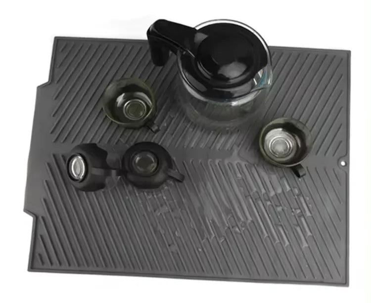 Tapete de Silicone para Secar Louças – Antiderrapante e Impermeável