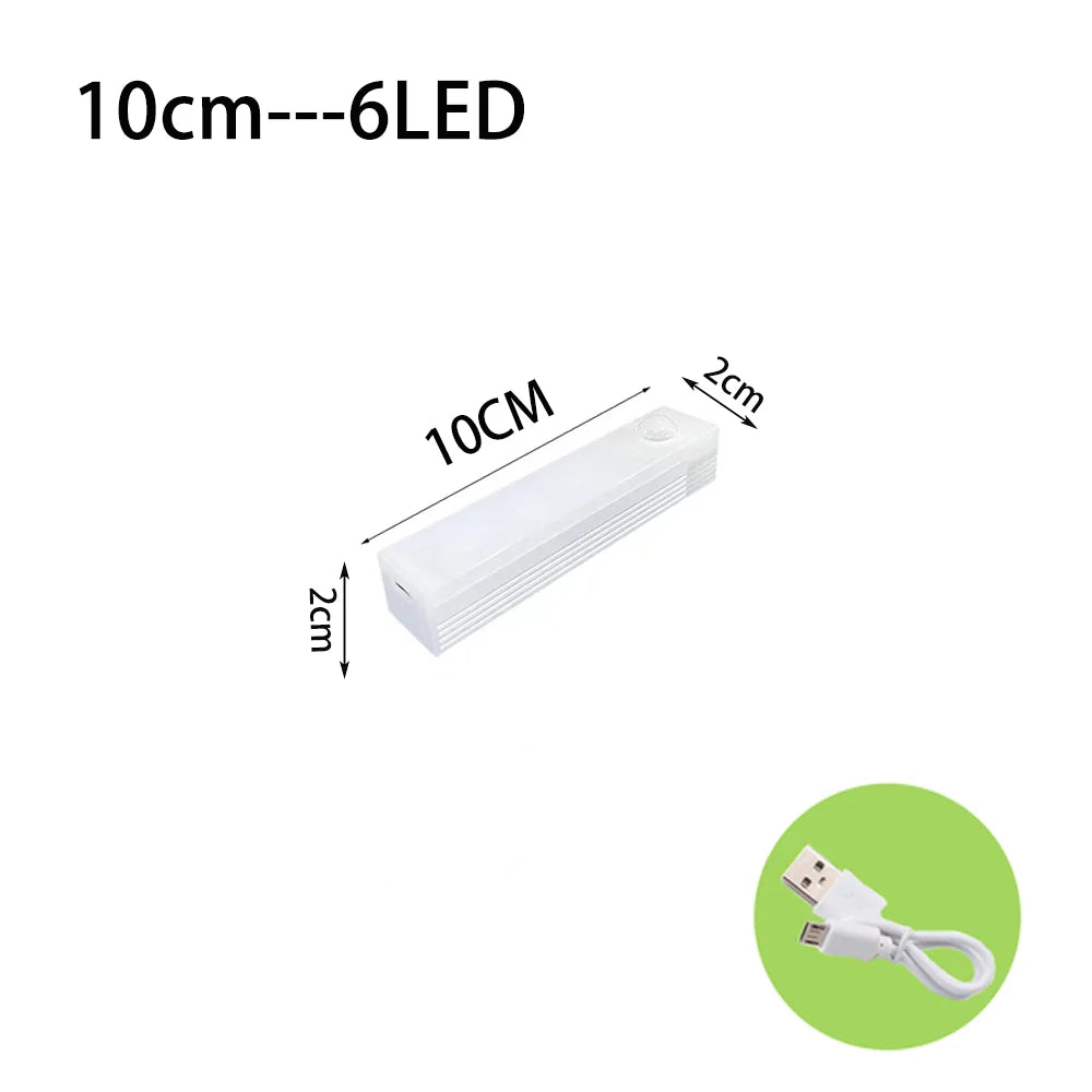 Luz de LED com Sensor de Movimento – Iluminação Automática e Elegante
