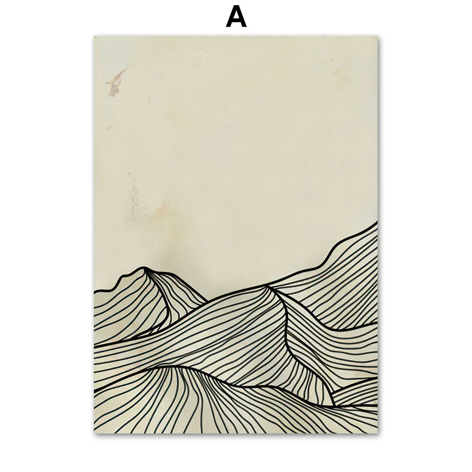 Quadros Decorativos Abstratos – Conjunto com 3 Telas para Sala Moderna